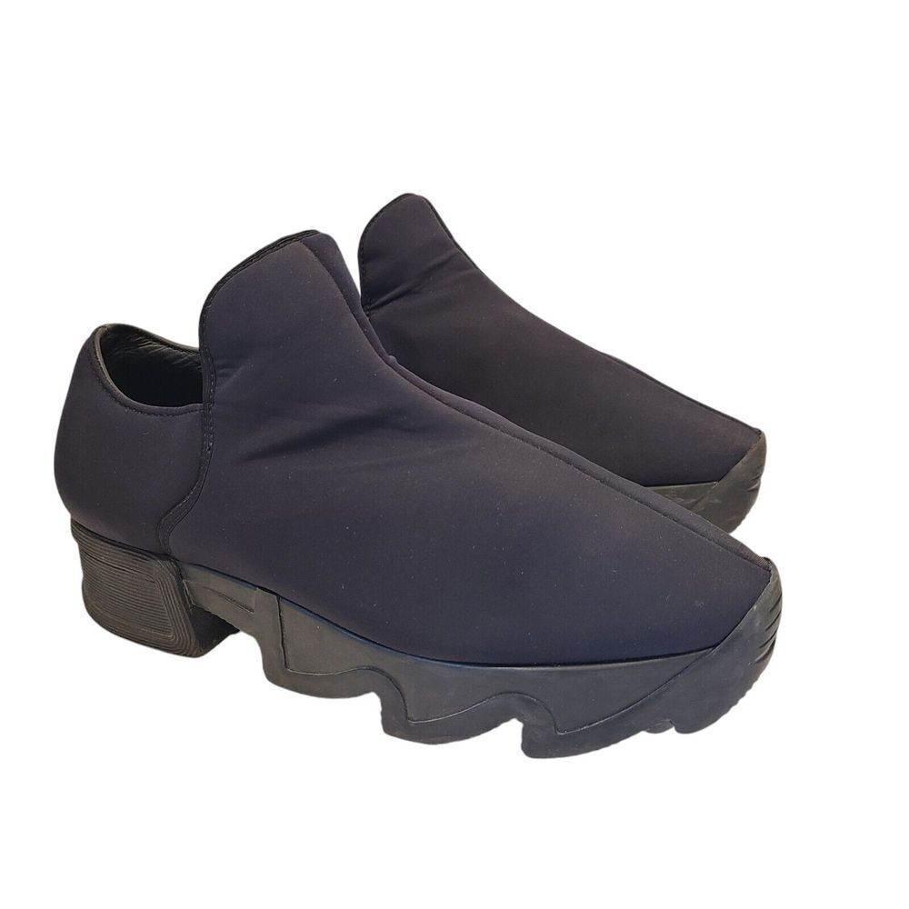 IRI Vegan Neoprene Black‎ Women's Sneakers Size 9 EU 39 Comfort Casual Shoes